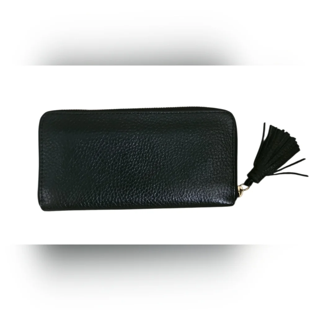 Fossil Pebble Leather Full Zip Around Wallet